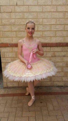 Pink and Gold Tutu by Perth Tutus